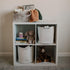 Parker Baby Diaper Caddy - Large Nursery Storage Bin and Car Organizer for Diapers and Wipes