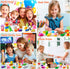 120 Pack Animal Pencil Erasers for Kids - Mini Puzzle Erasers, Treasure Box Toys, Game Prize Party Favors