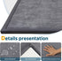 COLLACOCO 1.3" Tummy Baby Play Mat for Floor, Playpen Mat, Thick Memory Foam Time Mat, Soft Coral Velvet Nursery Rug