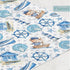 Wicbfdfv 30x40inch Cute Nautical Sailor Bears Lighthouse Ship Baby Blankets for Boy Girl Anchors Compasses Shells