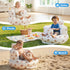3 UNEEDE Inflatable Baby Seat for Months & Up, Infant Floor Chair for Sitting Up with Built in Air Pump, Lightweight
