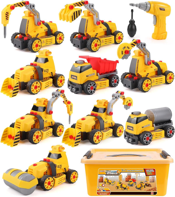 FLY2SKY Take Apart Toys for 3 4 5 6 7 8 Year Old