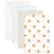 Luvable Friends Unisex Baby Cotton Flannel Receiving Blankets, Fox, 4-Pack, One Size
