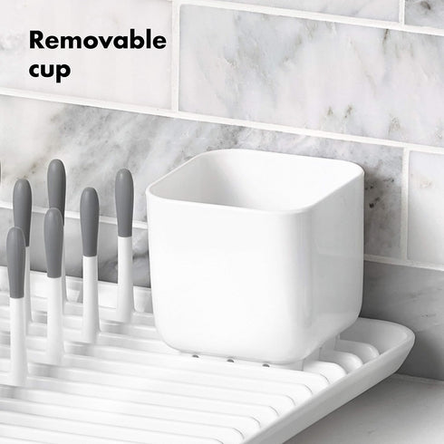 Gray OXO Tot Bottle Drying Rack for Easy Drying