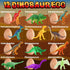 12 3-8 Zippytots Easter Dino Egg Dig Kit Unique Eggs with Glow in Dark Color Change Golden Dinosaur, STEM Science