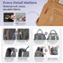Backpack, Pack RUVALINO Diaper Bag Multifunction Travel Maternity Baby Changing Bags, Large Capacity, Waterproof