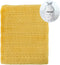 CREVENT 30''X40'' Soft Cozy Baby Blankets | Solid Color for Boys & Girls | Newborn Essentials for All Seasons (Sunshine