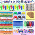 134 Pcs Video Game Party Favors, Includes Slap Bracelet, Keychain, Stamper, and Stickers for Kids Birthday Goodie Bags