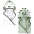Hudson Baby Infant Boy Cotton Animal Face Hooded Towel, Neutral Dino World,
