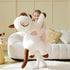 IKASA Giant Siamese Cat Stuffed Animal Plush Toy, Big Jumbo Soft Toy, 30" Cute Huge Size Fluffy Plushie, Gifts for Kids