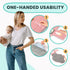Portable Changing Pad for Baby - Travel Diaper Changing Mat, Large Waterproof, Foldable & Detachable with Wipes Pockets