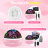 6-8,Unicorns 3-10 MINGKIDS Unicorn Toys Night Light for Toddler Girls,Unicorn Gifts Age and Starry Night Light