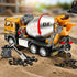 NOVAFUSION 3-5 Cement Mixer Truck Toys for Boys,Cement Mixer Toy Truck Metal Diecast Cab,Pull Back Mixer Trucks