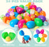 24 JOYIN Pcs Easter Prefilled Eggs with Mochi Squishy Toys, Cute Stress Reliever Squishy Toy for Kids Party Favor