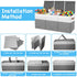 Large Toy Box Chest,Toy Storage Organizer,Storage Bins with Lids,Stuffed Animal Storage,Toy Bins