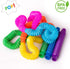 Nutty Toys 8 pk Pop Tubes Sensory Toys (Large) - Fine Motor Skills Learning Toy for Kids, Best Preschool Gifts