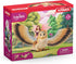 Schleich bayala Flying Fairy with Glam Owl Playset - Enchanting Magical Fairy and Pet Owl Figurine Playset, Imaginative Toy for Children Girls and Boys, Gift for Kids Age 5-12