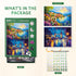 1000 2 Pack Puzzles for Adults Pieces, Unique Jigsaw Puzzle for Adults, Garden Town and Darkness Theme, Idea Family