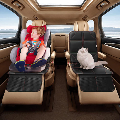 Meolsaek Car Seat Protector, Non-Slip Backing Will Not Leave Imprint, Waterproof Thicker Car Seat Cover for SUV, Sedan