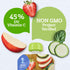2 2 12-Pack Gerber Stage Baby Food, Organic Apple Zucchini Spinach Strawberry Puree Pouch, Servings of Fruit & Veggie