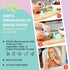 Frozen 2 Set 4M+ Vesta Baby Fresh + Food Feeder - Sizes Soft Silicone Push Pop Fruit Nibbler for Safe Infant Self