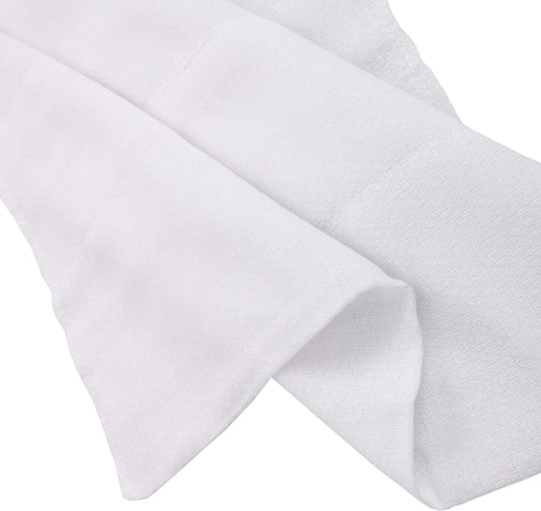 Dundee Burp Cloths/Diapers, White, 14.5x20.5 Inch (Pack of 6)
