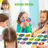 SpriteGru Memory Matching Game - 72 PCS Animal Matching Cards for Toddlers, 36 Pairs for Ages 4-6