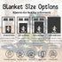 J&SBGFT 30"x40", Personalized Baby Blanket, Custom Name Blanket for Boys & Girls, Toddlers to Kids, Nursery Stroller