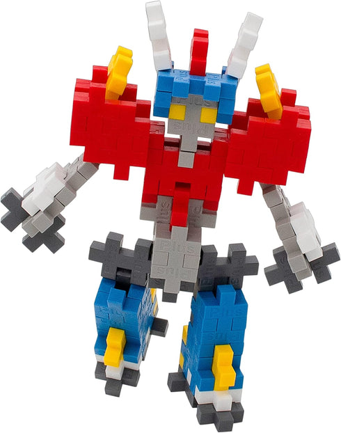 PLUS PLUS Mini Maker Tube - Mecha Bot - 70 Piece Construction Building STEM/STEAM Toy for Kids