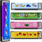 5 Pcs Harmonica for Kids, Birthday Party Favor Musical Instrument, Cartoon Double Row Harmonica