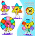 Jasonwell Magnetic Tiles Building Blocks Set for Boys Girls - Educational Magnet Construction Kit for Kids 3-10