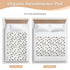 siphylline 52" 34" Black and White Illustration Design Stars Brown Extra Large Resuable Changing Pad Covers Water