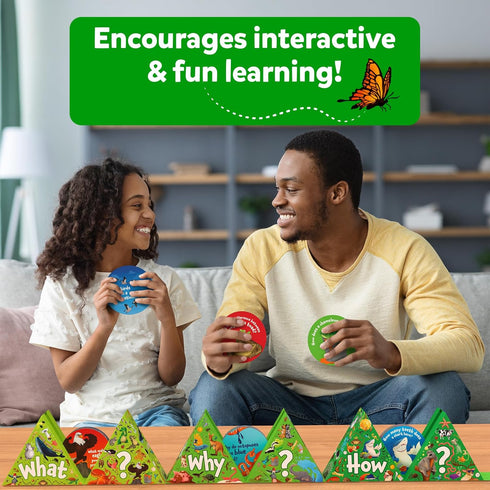 7, 8, 9 Skillmatics Flash Cards - Science Snippets Animals, STEM Learning Educational Toys & Learning Aids for Kids
