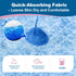 100 Count 17" 24"Portable SOFYFINE Disposable Changing Pads for Baby x Changing Diaper Liners for Mess Free Travel