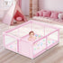 besuhot Baby Playpen for Toddler, Playpen for Babies 50" 50" Baby Fence Playards,