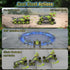 8 2.4Ghz 360 5-7 8-12, 4-6 Wheels Dinosaur Transform RC Stunt Car - Remote Control Dinosaurs Monster Truck