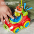 lalalark 2 Pack JOVA Remote Control Car for Toddlers, RC Cars with Cartoon Figure, Kids Toy Bumper Cars with LED Lights