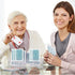 2 Pcs Playing Card Holders - Acrylic Organizers with 4 Slots for Seniors and Adults, 10 x 2.3 x 2.3 Inch
