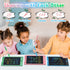 FLUESTON 8.8 Inch LCD Writing Tablet for Kids - 3pcs in 1 Pack Drawing Pad Toy for Boys Girls 3-8 Years Old
