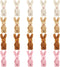 20 Pieces Easter Mini Plush Rabbit, Tiny Joint Bunny 2.4 Inch Soft Stuffed Animal Toys for Decorations and Party Favors