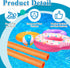 2 40 Inch 4.1 Inch Swimming Hanaive Pcs Jumbo Pool Foam Noodles Bulk x Large Noodles Tube Hollow Core Swim Noodle