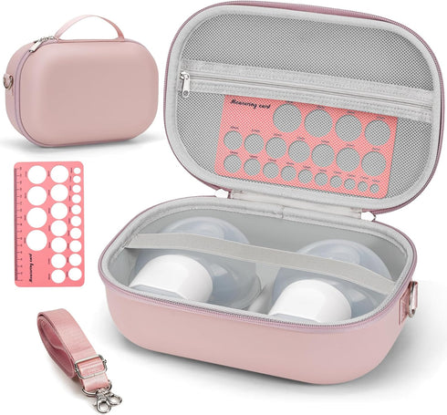 Wearable Breast Pump Bag Carrying Case for Momcozy & Willow, Use with