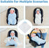Stroller,35"x35"(Leaves LAT LEE AND TOWN Winter Baby Car Seat Blanket-Universal CarSeat Covers for Babies,Thicken Warm