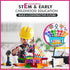 300 Pieces Building Blocks - Kids STEM Educational Toys, Interlocking Discs Sets for Preschool Boys and Girls Aged 3+