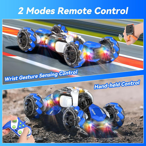 6 7 8 9 10 11 12 360 4WD Nicella Remote Control Car, RC Toys Gifts for Year Old Boys Girls - Rotating Gesture Sensing