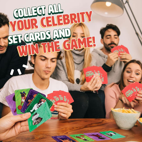 Ginger Fox Canine Chaos Card Swapping Game - Collect Crazy Canine Celebrity Characters to Claim Victory