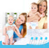 DF DUALFERV 110 2.1 Inch 5 Pcs Stainless Steel Diaper Pins, Baby Diaper Pins for Cloth Diapers, Plastic Head Baby