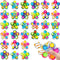 FODYNE 50Pcs Pop its Fidget Spinners for Kids, Fidgets Toys Bulk for Adults,