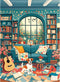 Amusding 300 Piece Puzzle for Adults, Cozy Afternoon Jigsaw Puzzles, Vintage Living Room