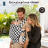 MOCKPOSE 100% Carrier,3 Ergonomic,Cozy 7-40lbs,Checkerboard Baby Carrier Newborn to Toddler- Pure Cotton Double-Side